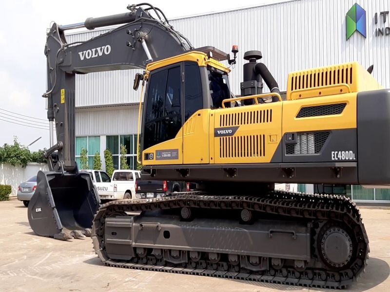 Аренда гусеничного экскаватора Volvo EC480DL